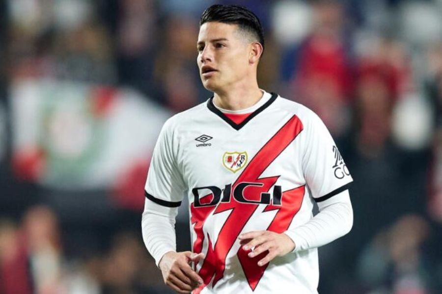 James Rodríguez rescinde contrato con el Rayo Vallecano tras menos de cuatro meses