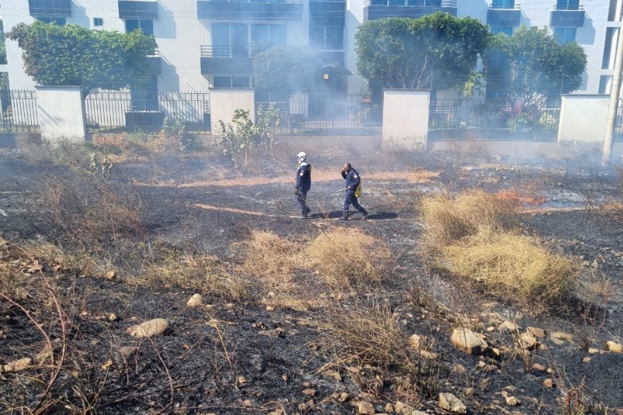 Sancionarán a propietarios de lotes “enmontados” para frenar incendios en Valledupar