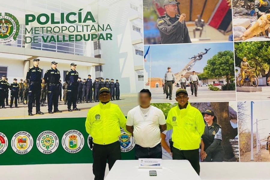 Capturan a presunto cabecilla de las AGC en el barrio La Nevada de Valledupar 