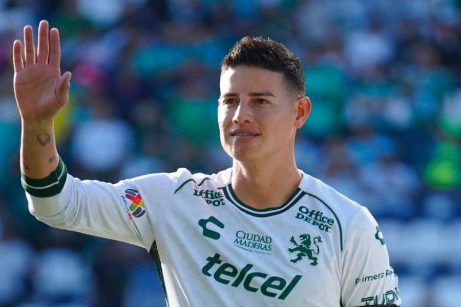 James Rodríguez mantiene al León como líder tras empate con América