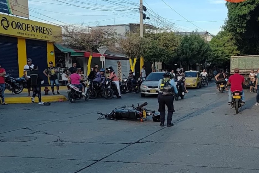 Motociclista falleció tras chocar contra una volqueta en La Nevada, Valledupar