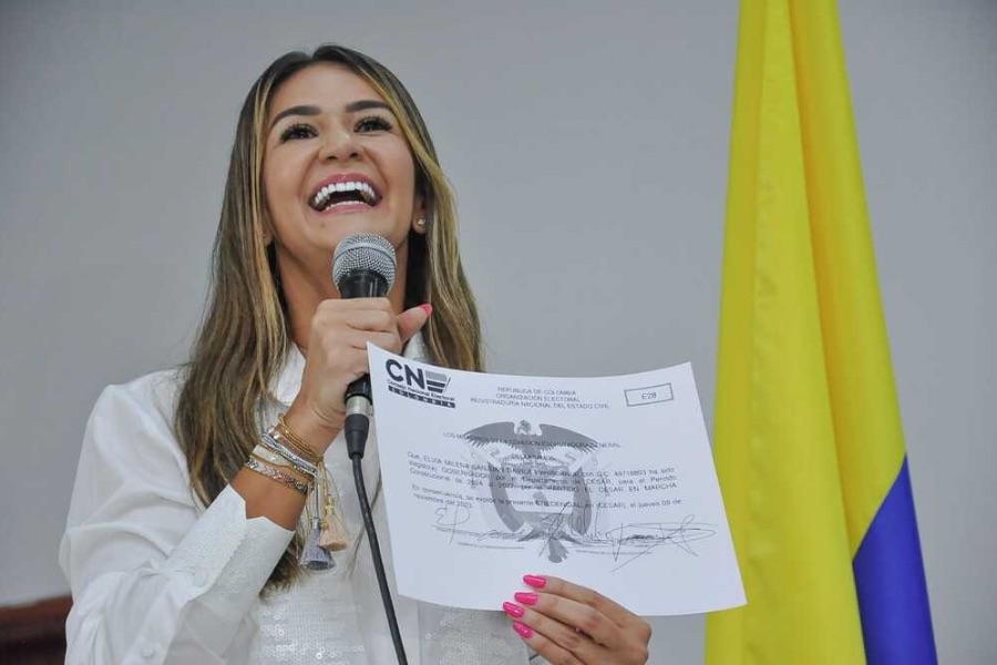 Elvia Milena Sanjuán seguirá como gobernadora del Cesar tras fallo del Consejo de Estado