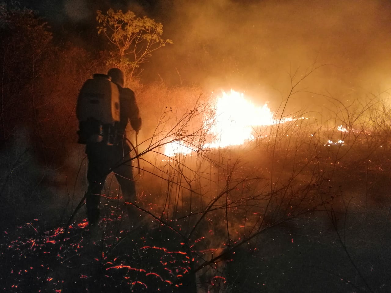Petra Romero insiste en el llamado de evitar quemas “controladas” con el fin de evitar incendios forestales