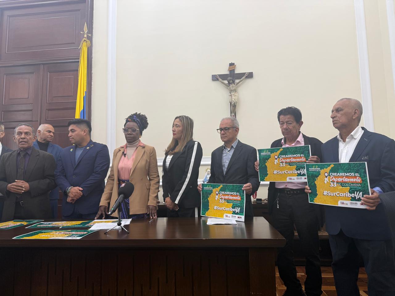 Radican segundo intento de crear el departamento Sur Caribe