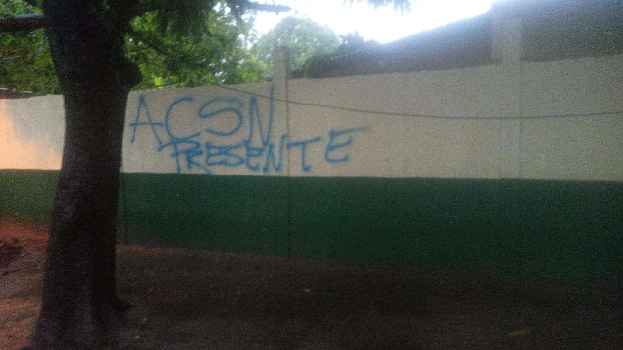 Aparecen grafitis con siglas de grupos ilegales en varios puntos de Valledupar