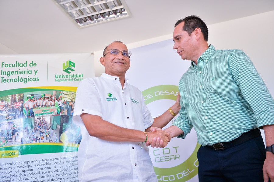 CDT y Universidad Popular del Cesar firman convenio para impulsar la innovación científica en la región