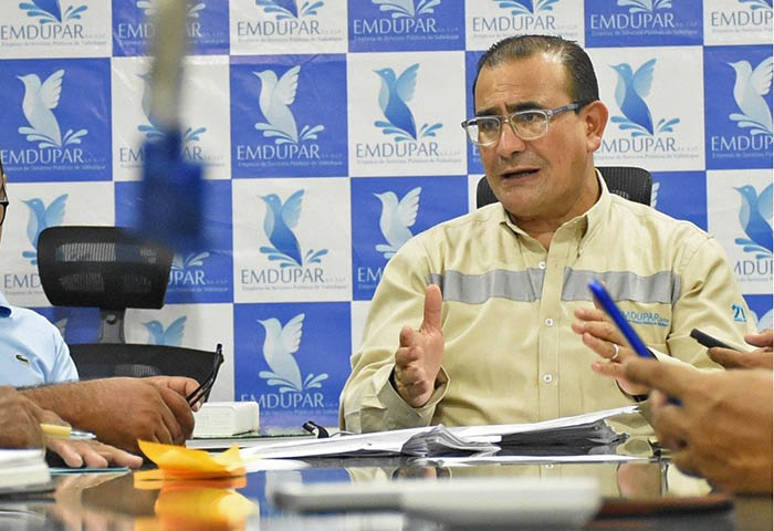 Agente interventor de Emdupar responde a críticas sobre la intervención de la empresa