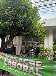 Trabajadores del Banco Agrario insisten en que hay masacre laboral en esa entidad