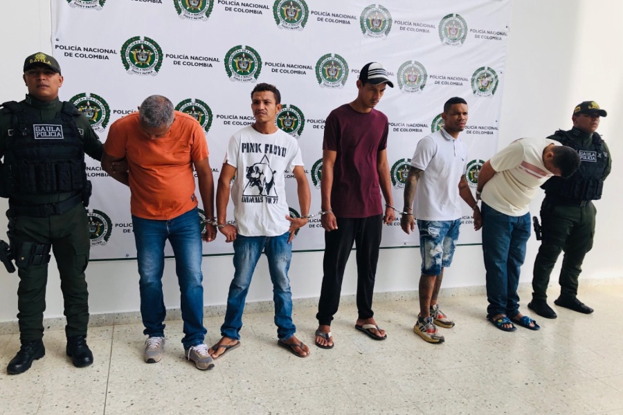 Desarticulan a ‘Los Mixtos’, banda que secuestraba transportadores en La Paz y Manaure