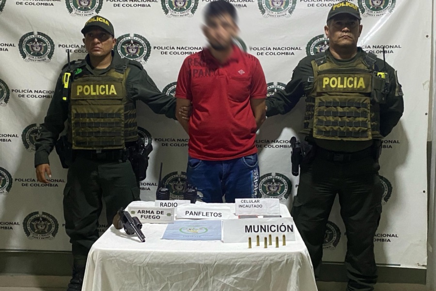 Capturado alias ‘Stuart’, cabecilla del Clan del Golfo en el Cesar
