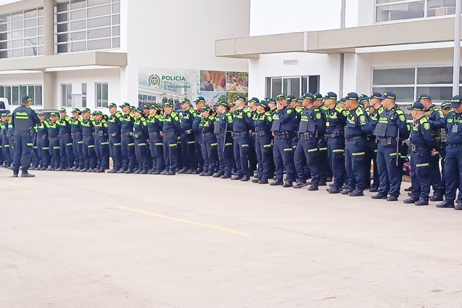 883 policías garantizarán la seguridad durante el 58° Festival de la Leyenda Vallenata