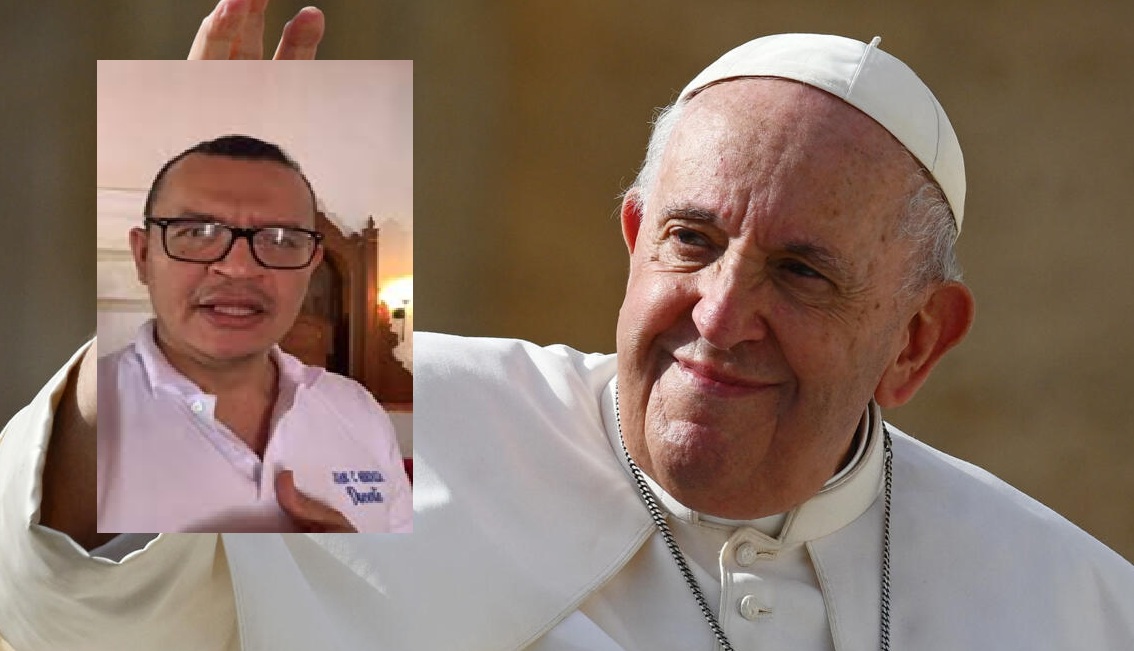 Ex sacerdote Juan Carlos Mendoza lamentó la muerte del Papa Francisco