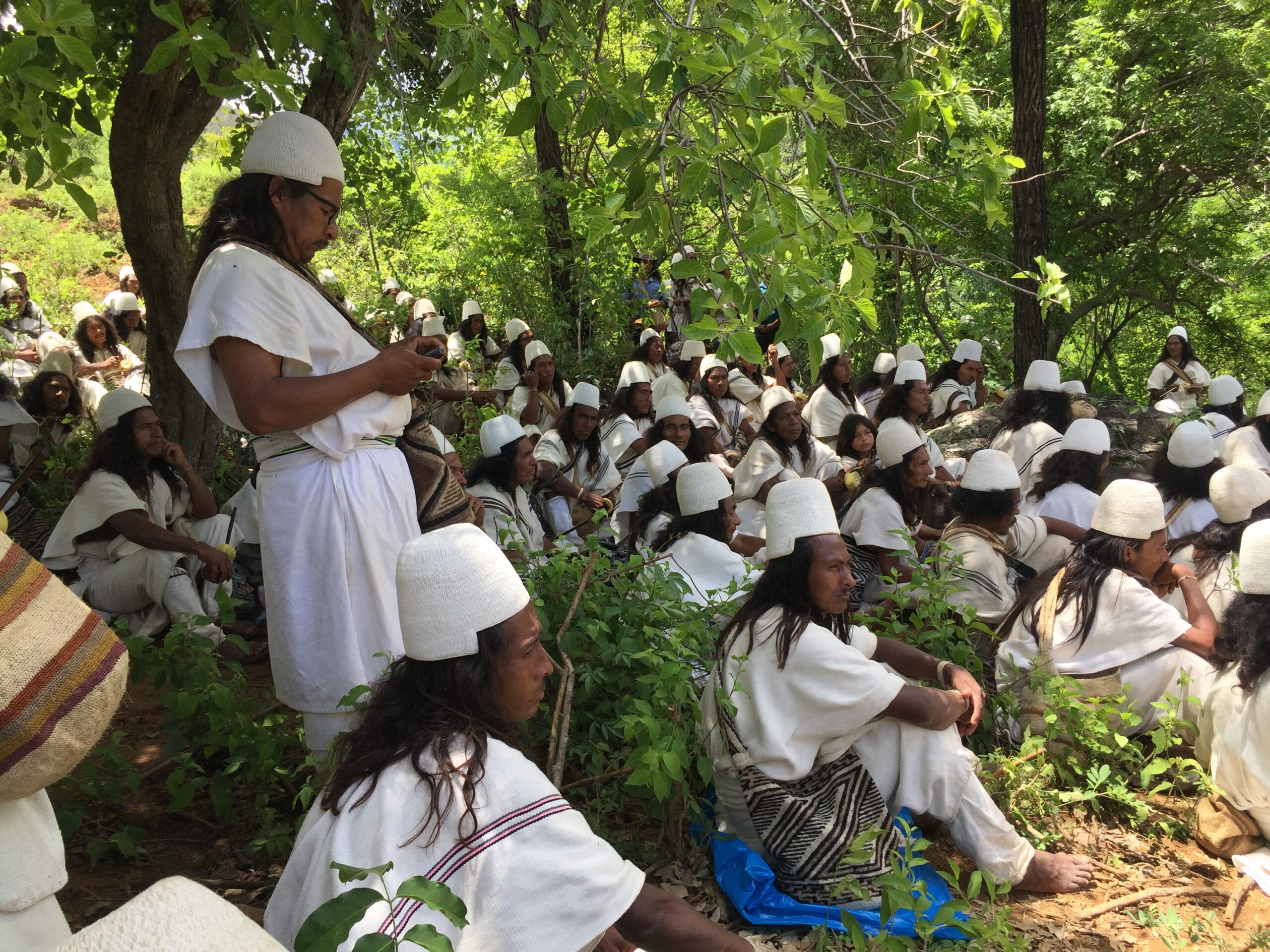 Se levantó el bloqueo Arhuaco en la vía a Pueblo Bello tras acuerdos con el Gobierno Nacional