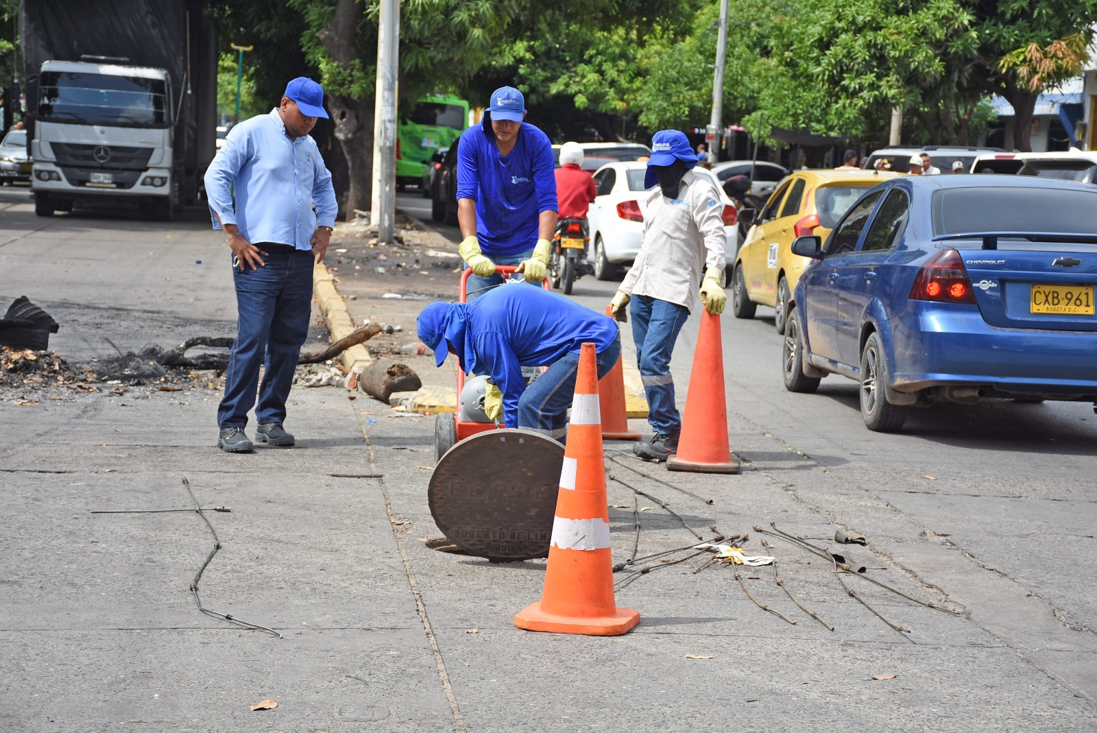Emdupar trabaja para dar solución definitiva a problemática en el sector del ‘Boliche’