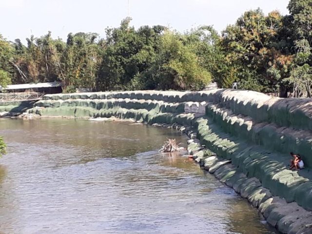 Tamalameque busca destrabar proyecto de $25.000 millones para reforzar 14 km de muralla de contención