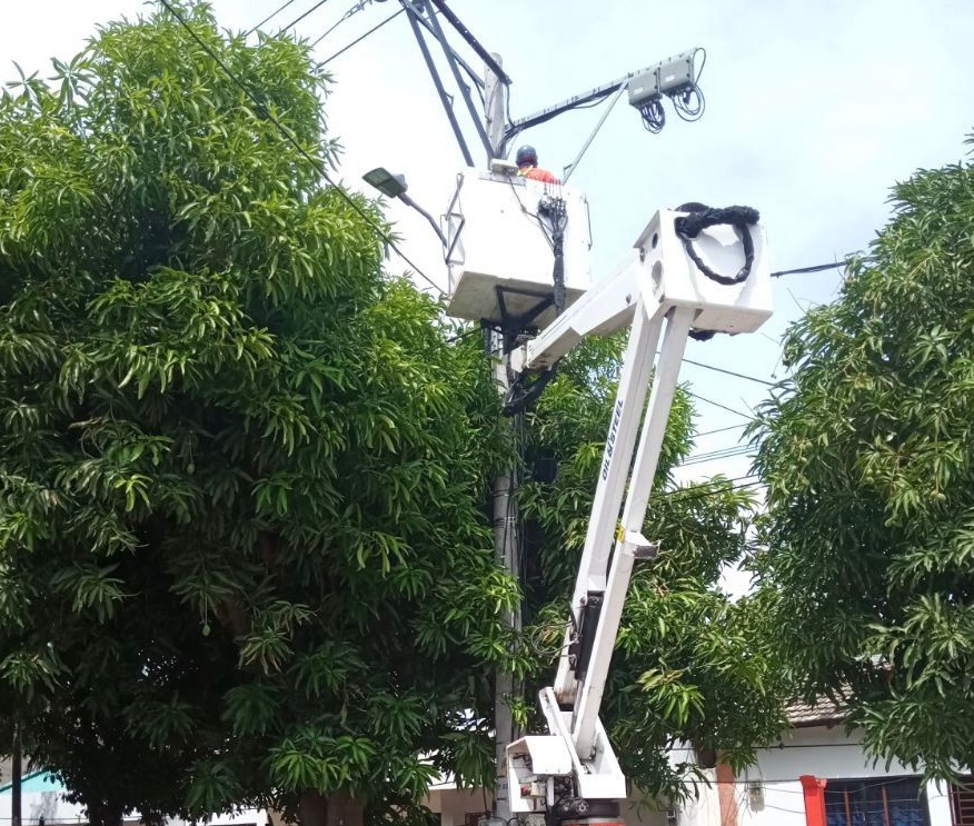 Estiv reporta seis nuevos casos de hurto de luminarias en parques y barrios de Valledupar