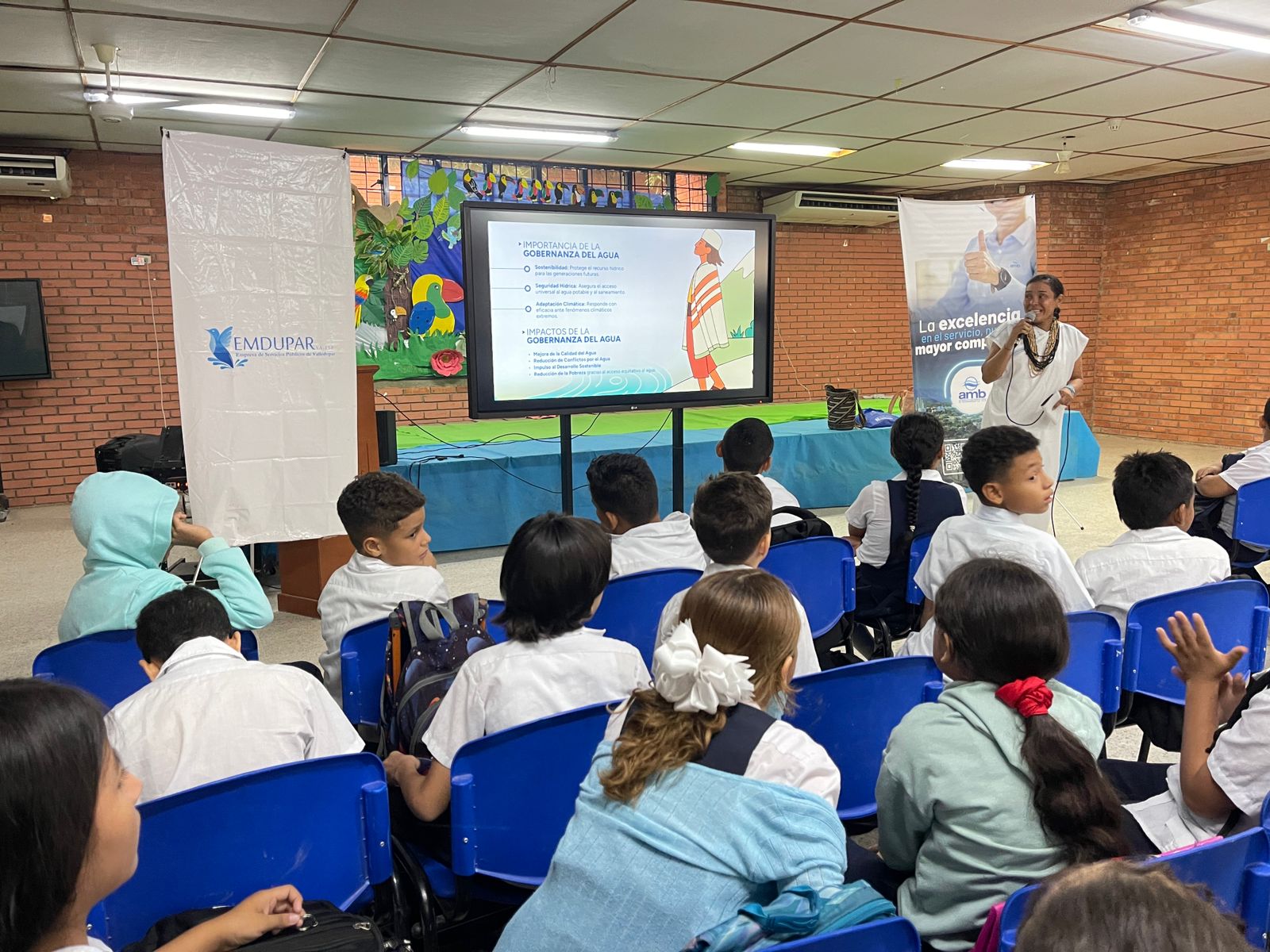 Emdupar impulsa educación ambiental integrando saberes ancestrales indígenas