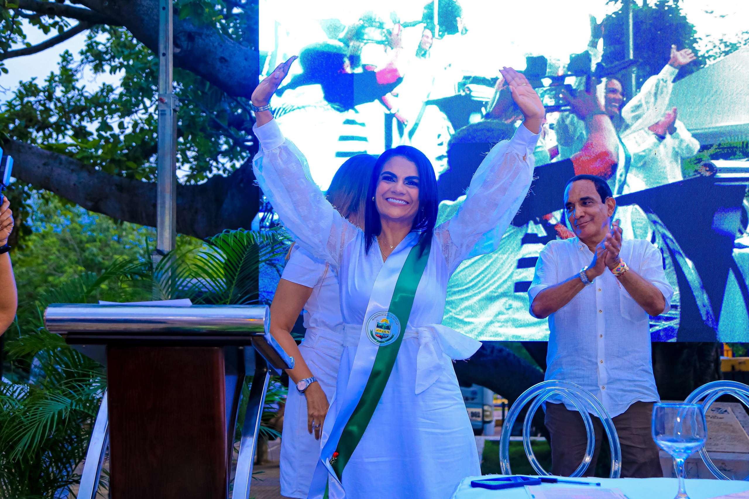 Ivón Manjarrez tomó posesión como primera alcaldesa de La Jagua del Pilar