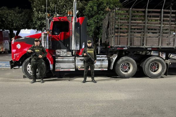 Policía en Cesar reporta 59 capturas en una semana y recuperación de tractomula hurtada