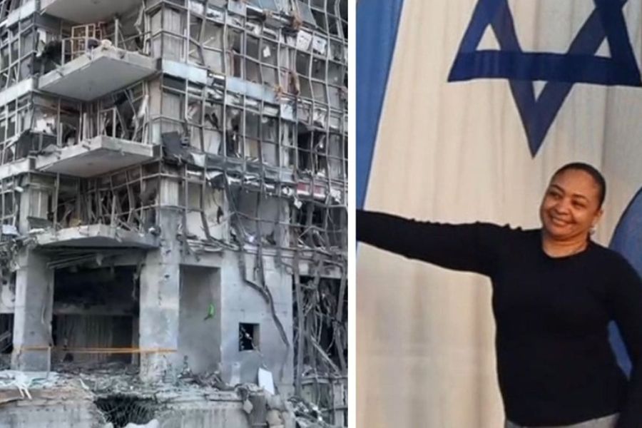 Ella es Alix Peñaranda, una cesarense que emigró a Israel en plena guerra en busca de un mejor futuro para sus hijas