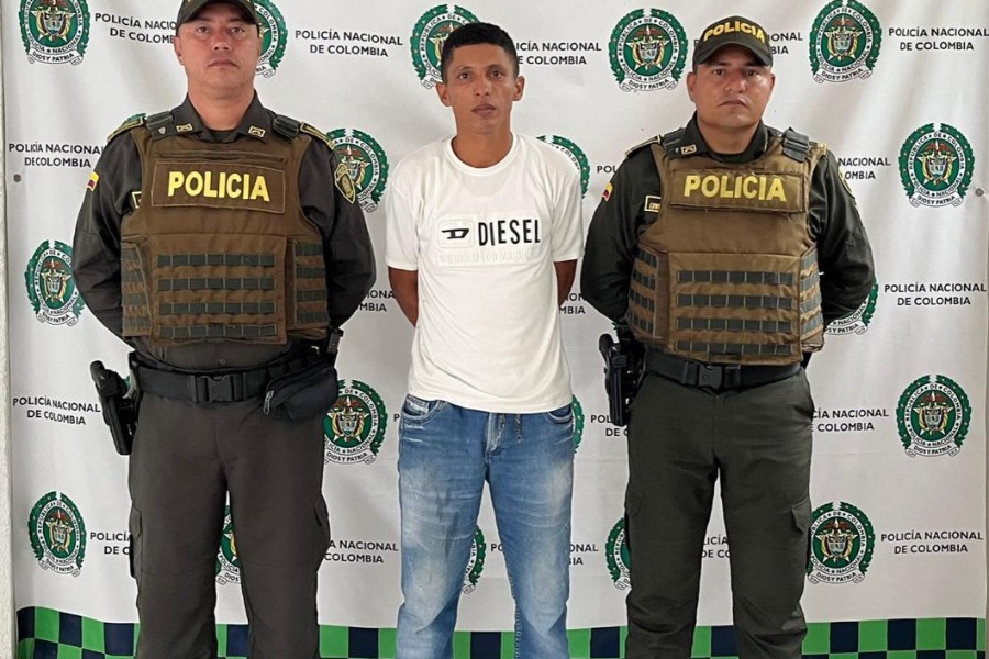 Hombre requerido por homicidio agravado fue capturado en San Diego, Cesar