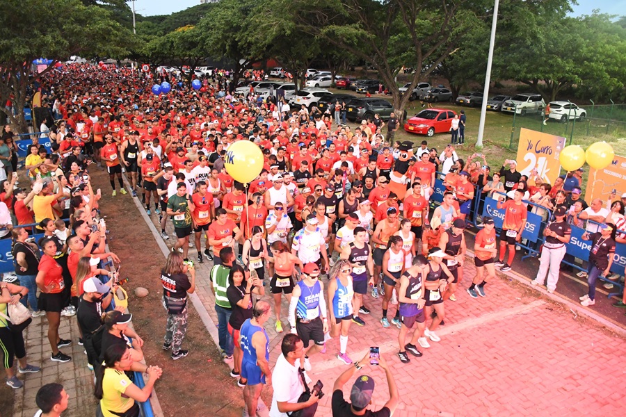 Valledupar vivió una fiesta deportiva con la Media Maratón de la Independencia 2025