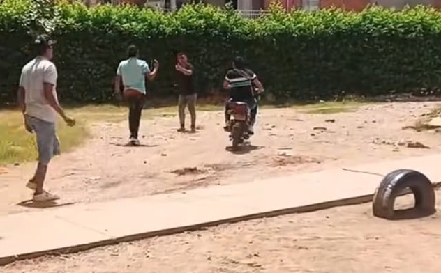 Enfrentamiento a machete en sector de Nando Marín