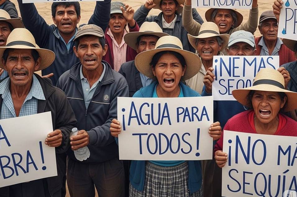 Campesinos de La Guitarra y El Cielo exigen soluciones urgentes a crisis de infraestructura y agua en Valledupar