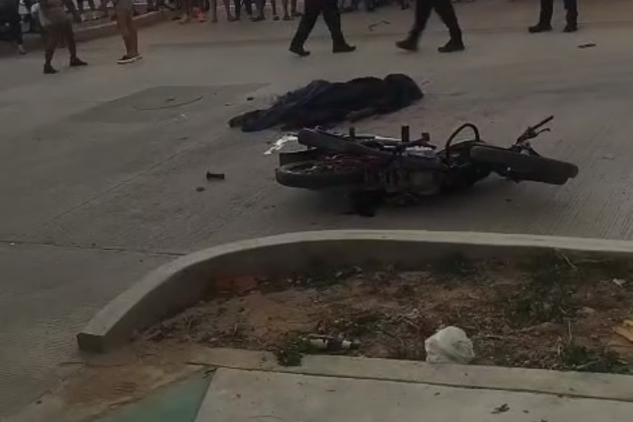 Joven motociclista perdió la vida en siniestro vial al noroccidente