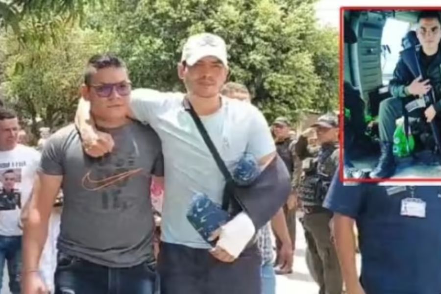 “Dios me salvo”: patrullero cuenta cómo sobrevivió al ataque a helicóptero de Policía en Amalfi, Antioquia 