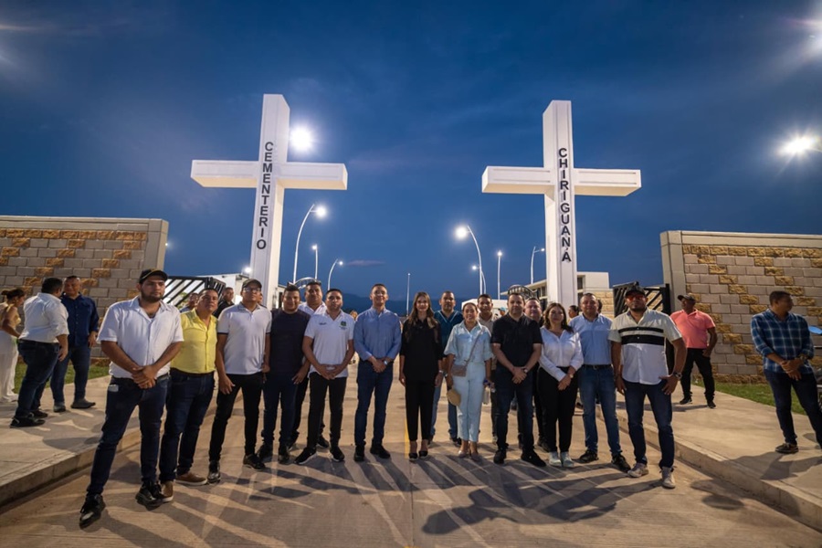 Gobierno del Cesar entrega moderno cementerio a Chiriguaná