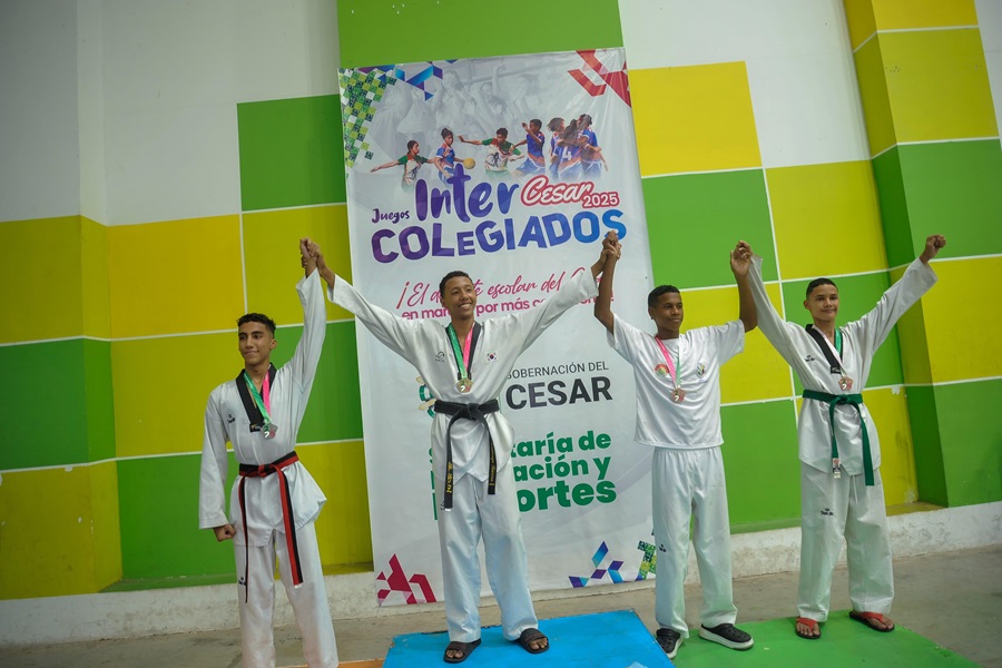 Valledupar se consolida en el primer lugar del medallero en los Juegos Intercolegiados 2025V