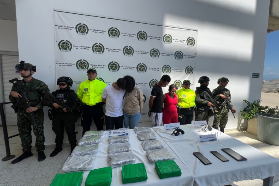 Cae red de microtráfico en Valledupar: usaban domiciliarios para distribuir marihuana en diferentes barrios de la ciudad 