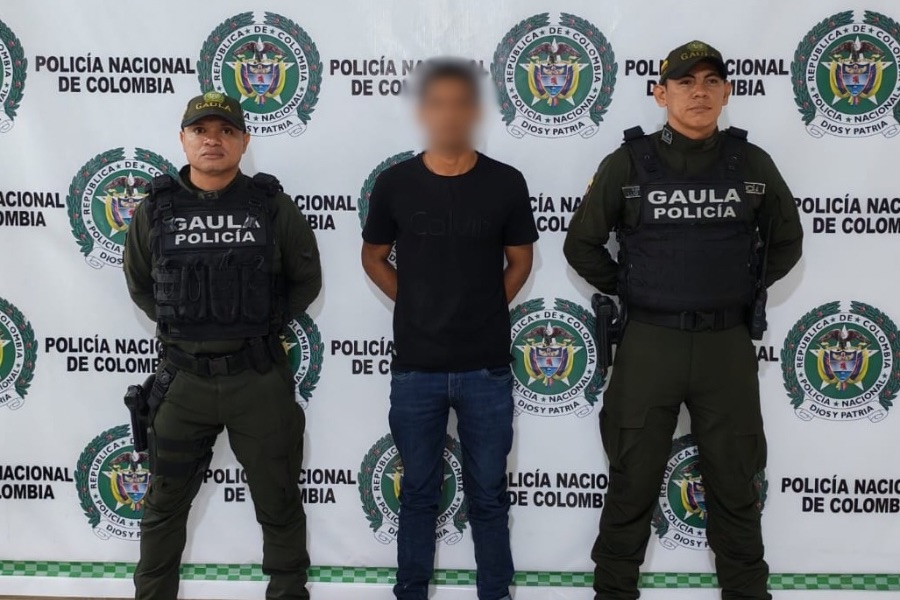 Capturan en El Copey a alias “Fidel”, cabecilla del Clan del Golfo señalado de extorsión y homicidio en el Cesar