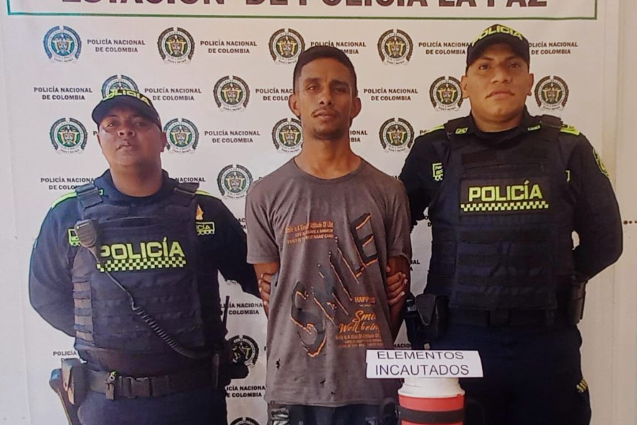 Capturan en La Paz a hombre que transportaba droga escondida en un termo