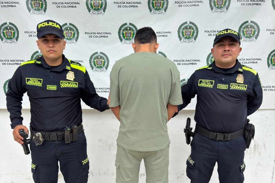 Capturado presunto integrante de la banda “Los del Sur” en Aguachica