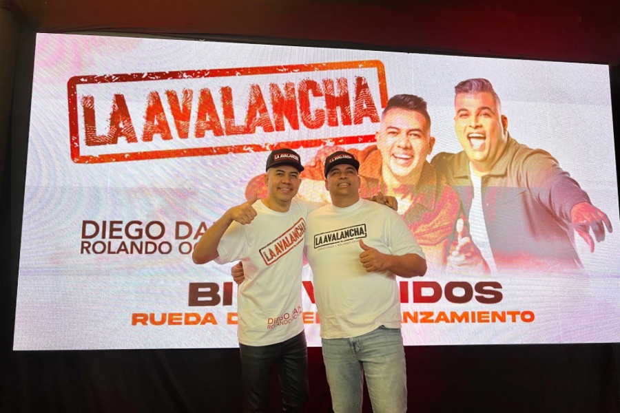 Diego Daza y Rolando Ochoa presentan su nuevo álbum La Avalancha