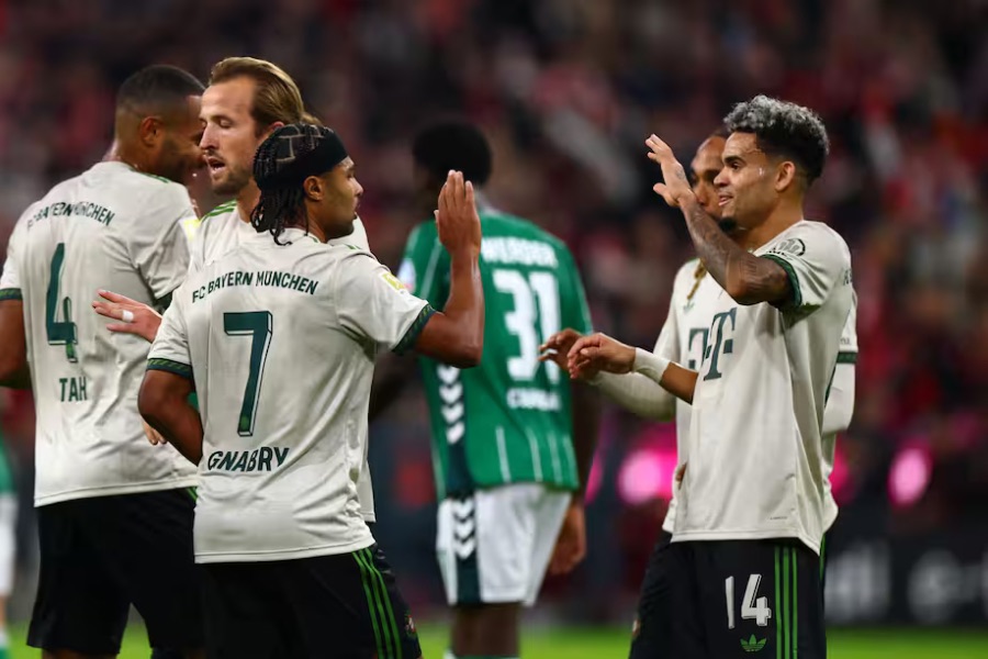 Luis Díaz sigue en racha y comanda al Bayern en la Bundesliga