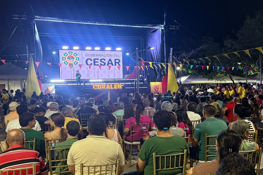 Aguachica fue escenario del primer Festival de Corales de Paz en el Cesar
