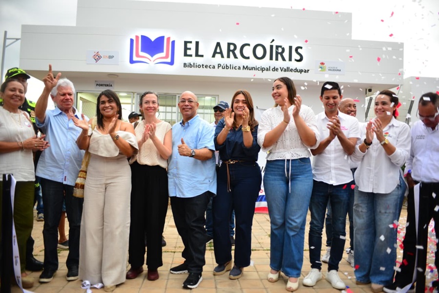 Valledupar inaugura la Biblioteca Pública Municipal El Arco Iris