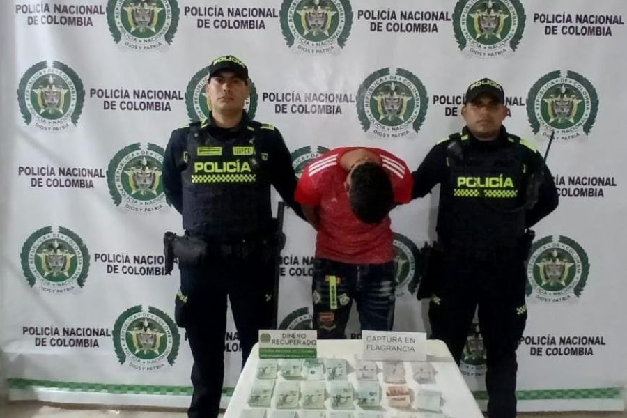 Capturan a joven que habría robado más de un millón y medio de pesos en Brisas de La Popa