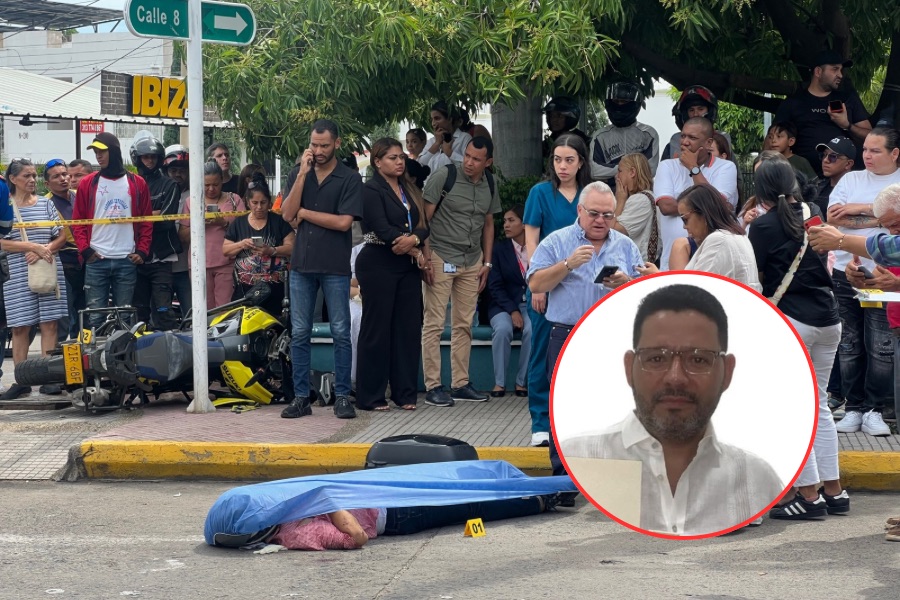 Motociclista perdió la vida en trágico accidente en la carrera novena en Valledupar