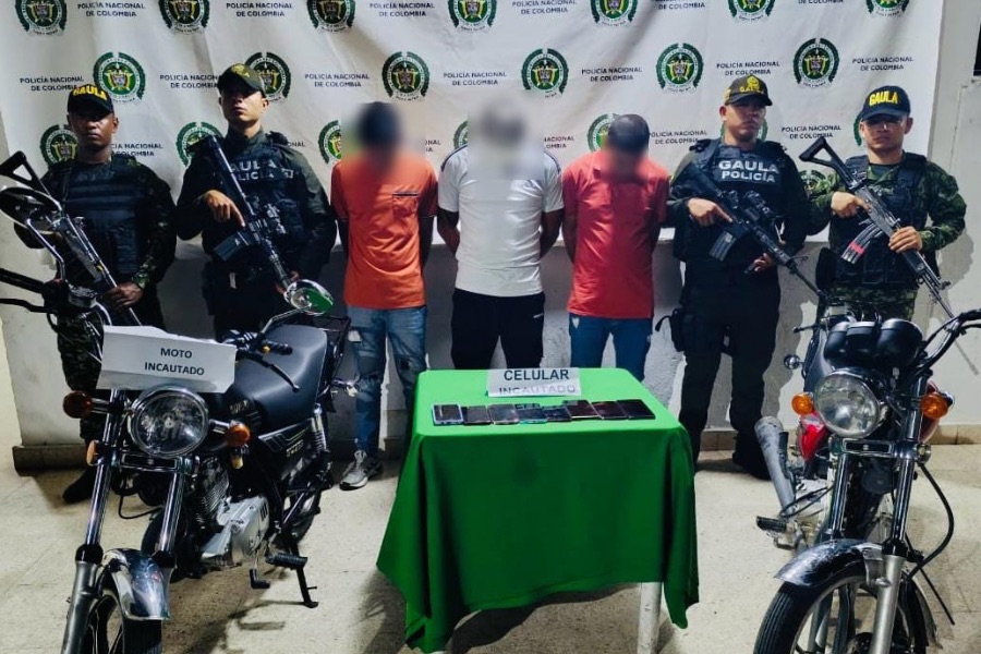 Capturan a tres integrantes del ELN vinculados al secuestro de un ganadero en Aguachica