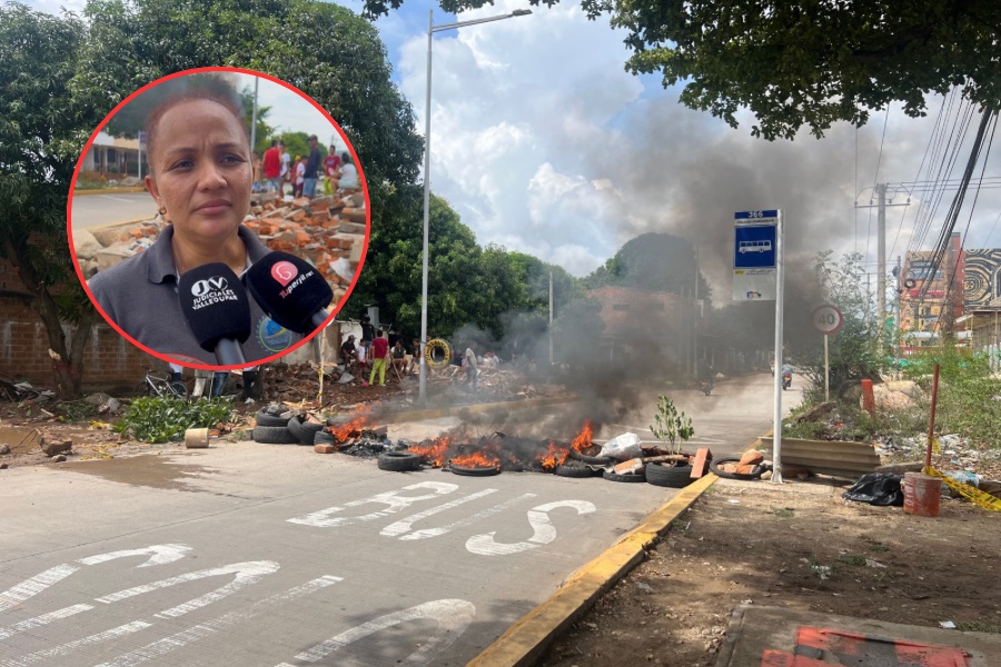 “Nos están dejando sin nada”: habitantes del barrio La Roca protestan por demoliciones para la construcción del anillo vial