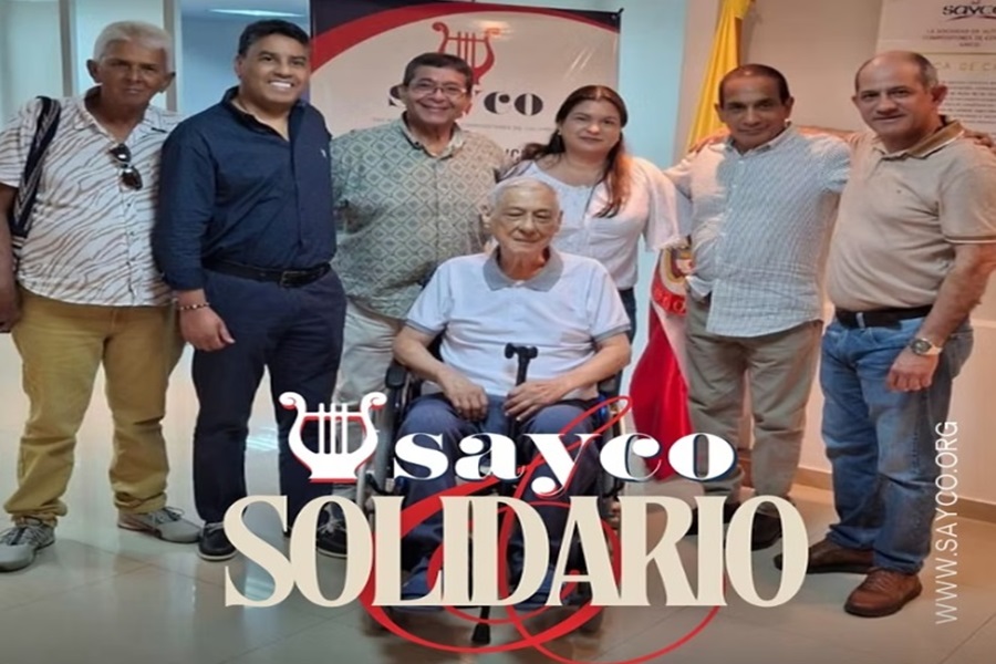 SAYCO Solidario le devuelve la armonía al maestro Lucho Beltrán con una silla de ruedas eléctrica