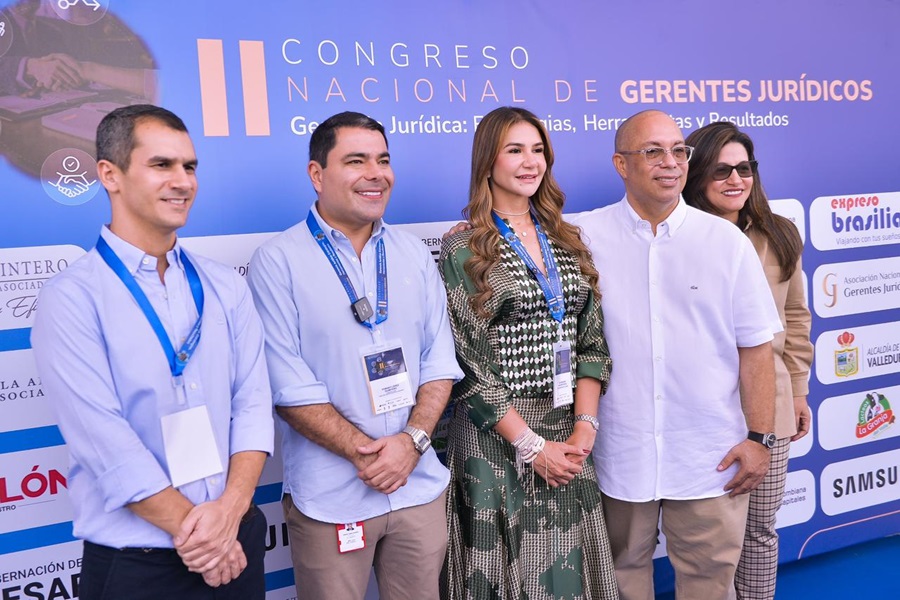 Valledupar se consolida como epicentro del pensamiento jurídico en Colombia con el Segundo Congreso Nacional de Gerentes Jurídicos