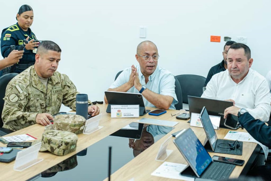 Alcaldía y Policía Nacional refuerzan controles de tránsito y seguridad en Valledupar