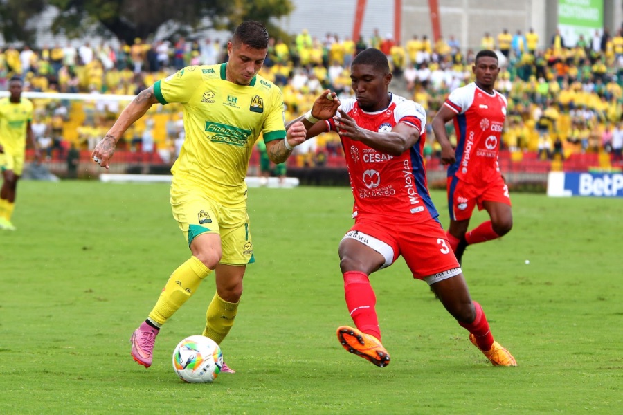 Alianza Valledupar se desploma en Bucaramanga y firma la peor derrota de su historia